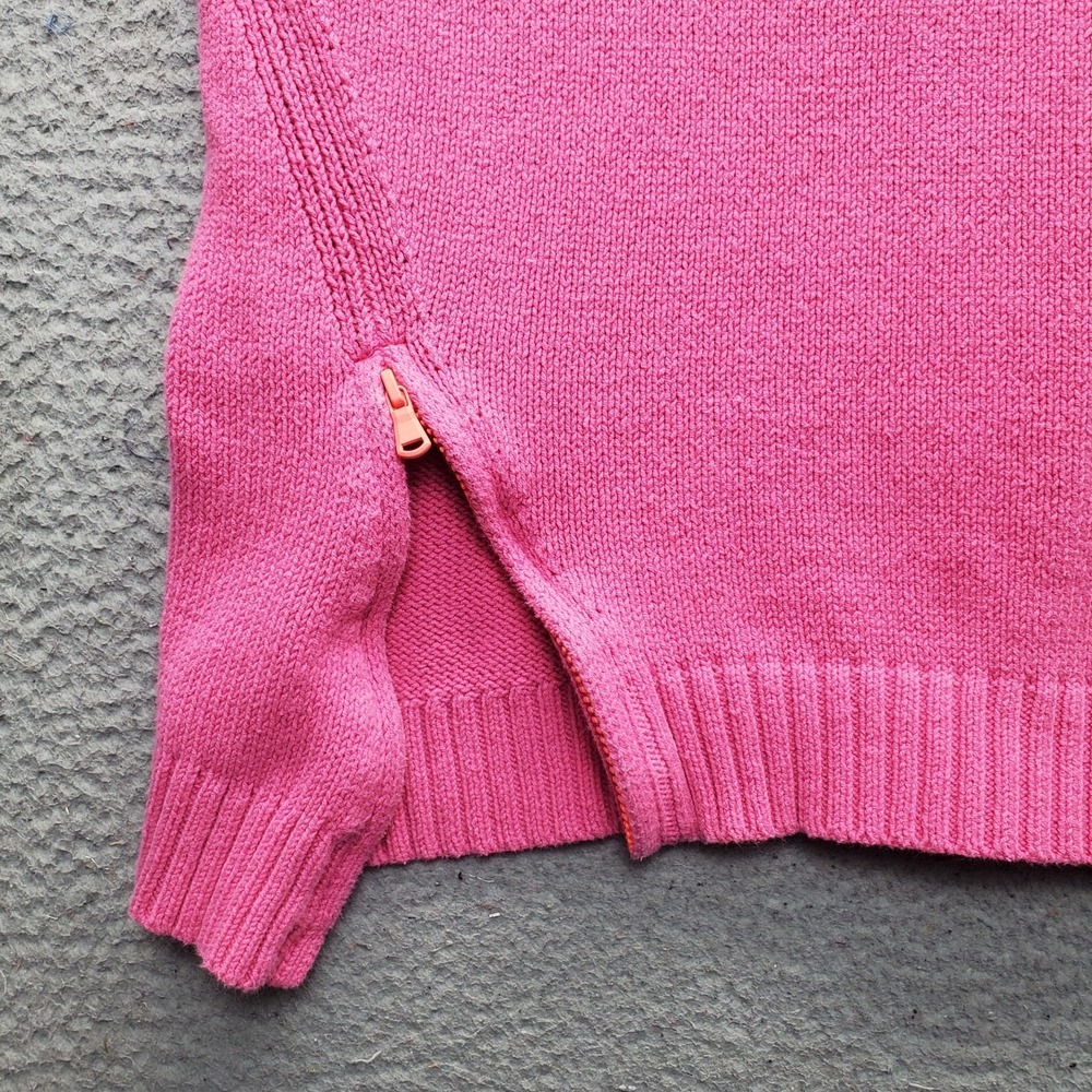 Lisa Todd Pink Sweater with Orange Accents - Picture 9 of 10